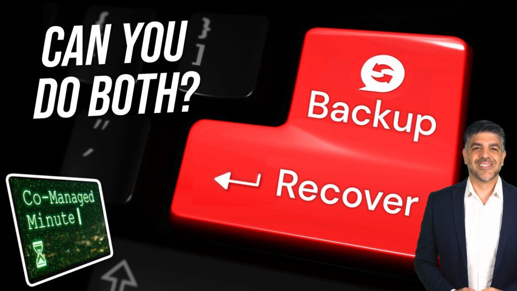 Backups are half the story. What about recovery?